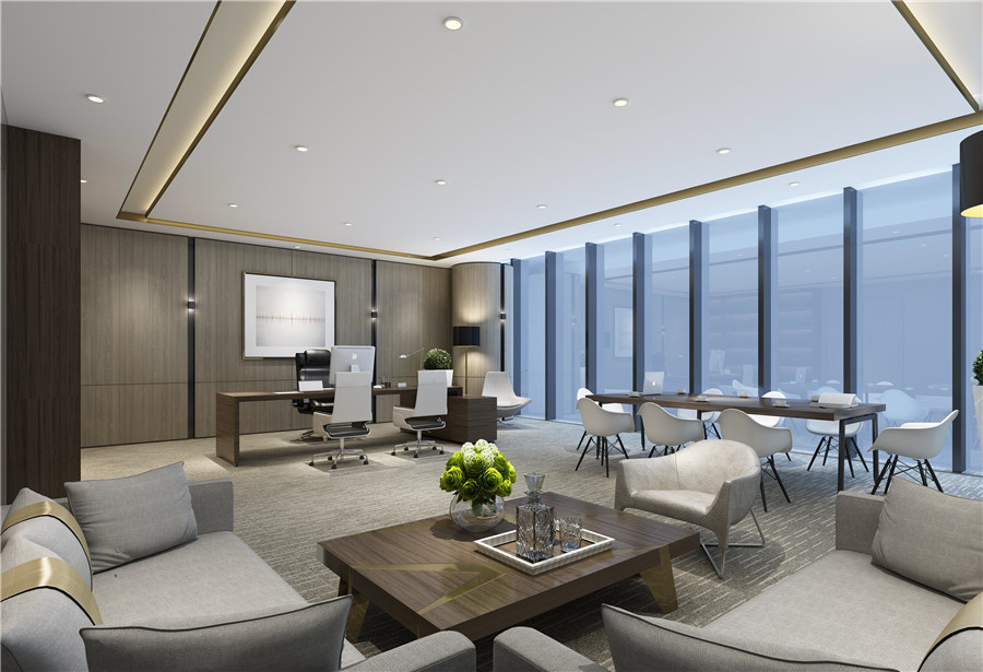 小型行政領(lǐng)導獨立辦公室墻面設(shè)計技巧