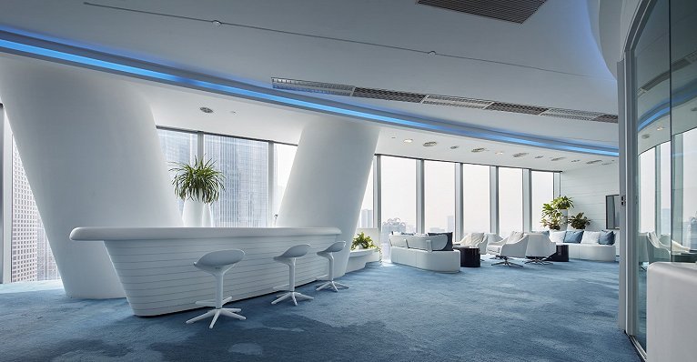 上?，F代感強的辦公室設計