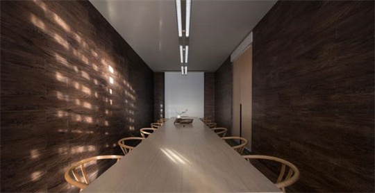 上海禪意極簡辦公室裝修風(fēng)格，