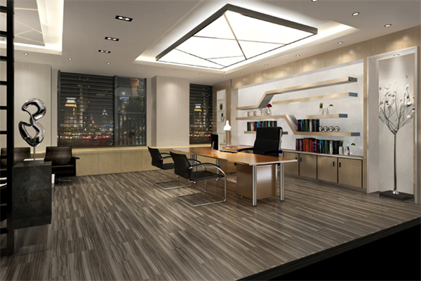 地產(chǎn)公司董事長辦公室設計案例欣賞