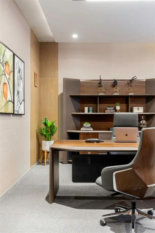 地產(chǎn)公司董事長辦公室設計案例欣賞